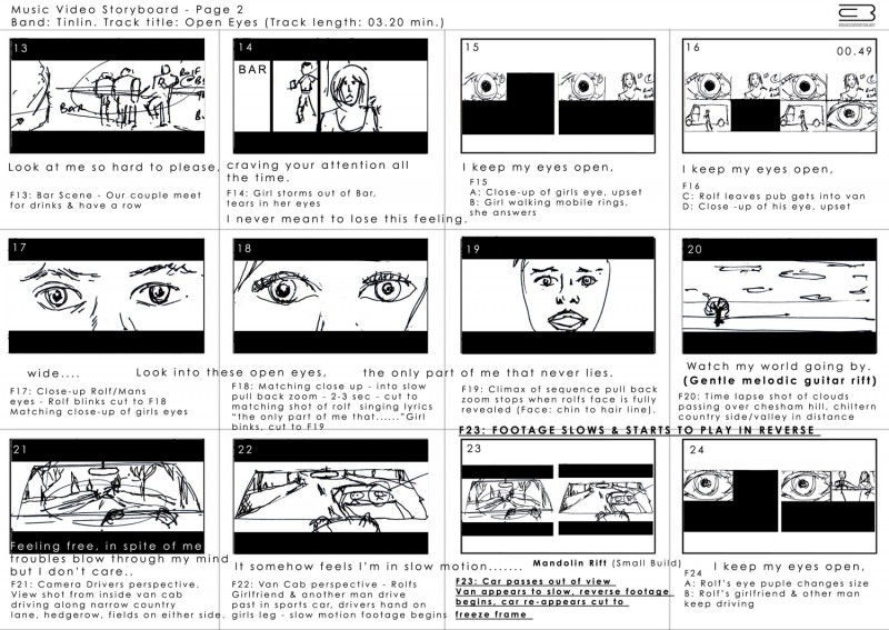 Tinlin - Open Eyes Storyboard - page 2