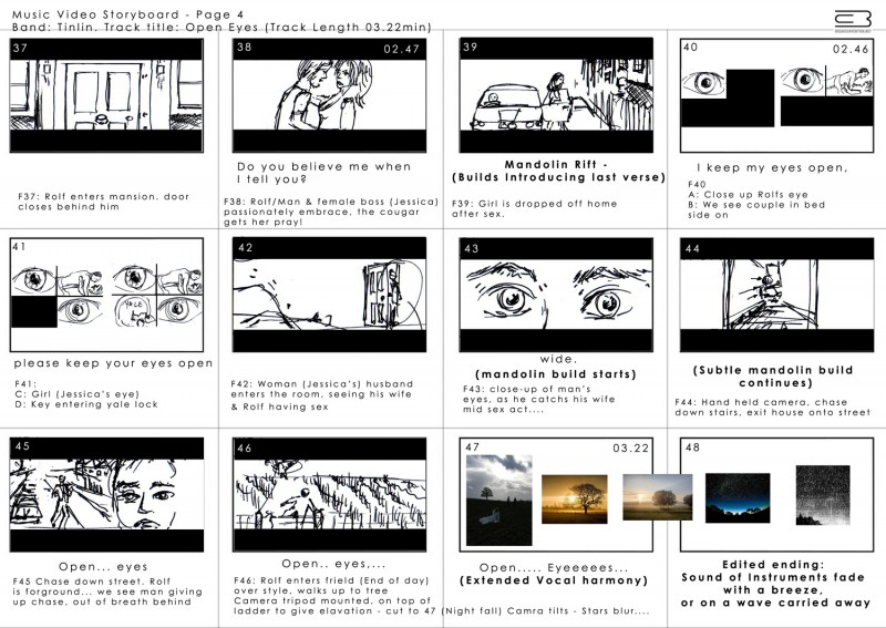 Tinlin – Open Eyes Storyboard – page 4