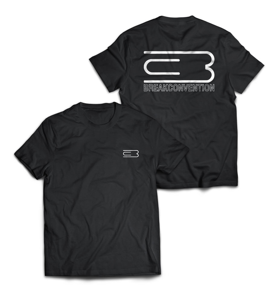 BC t-shirt - front and rear