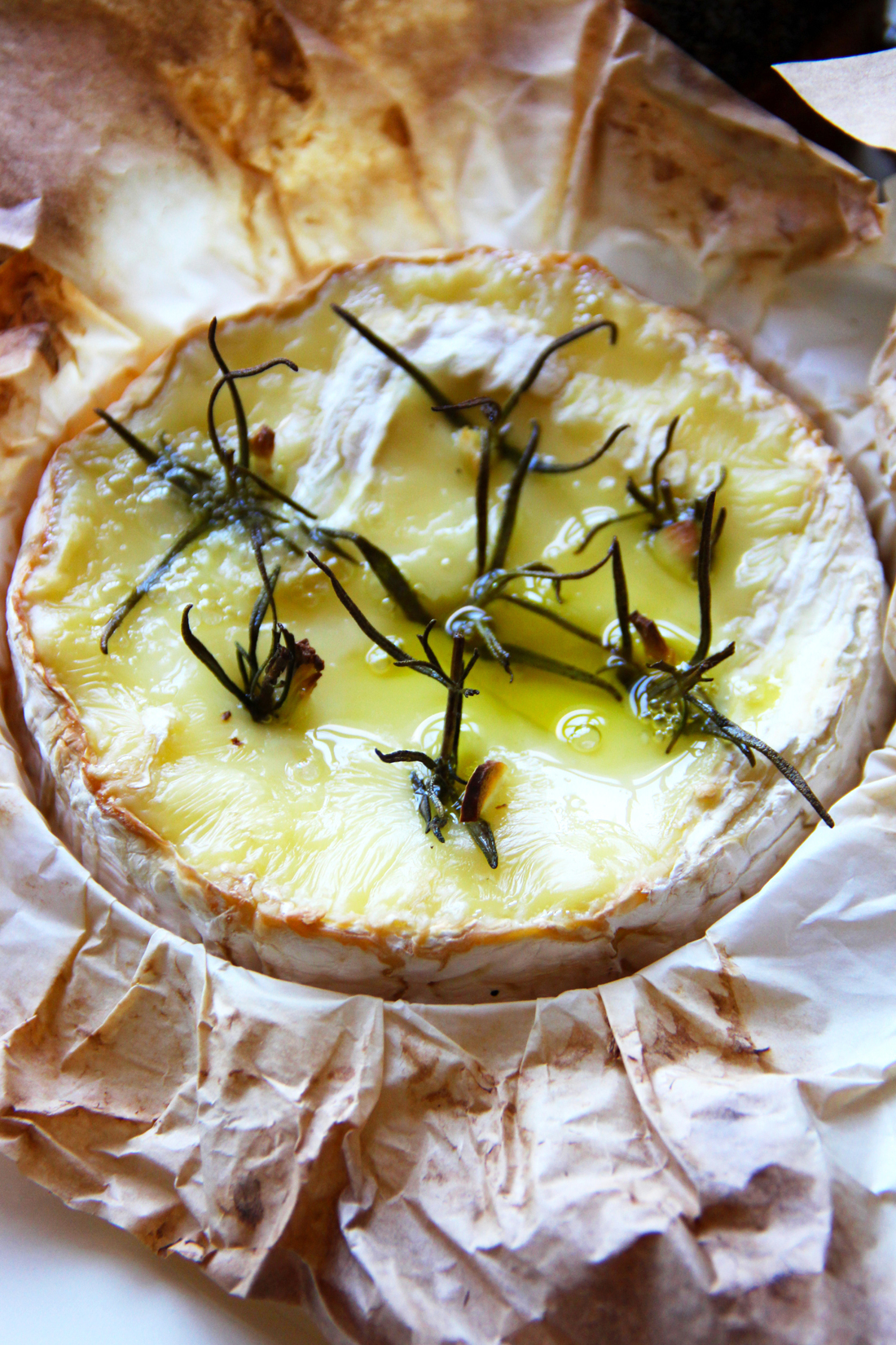 Baked Camembert With Rosemary